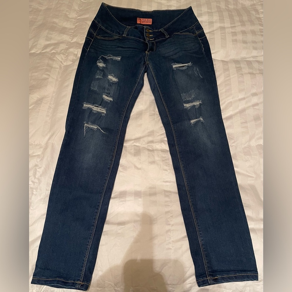 Gently used wax jeans, butt I love you - Picture 1 of 7